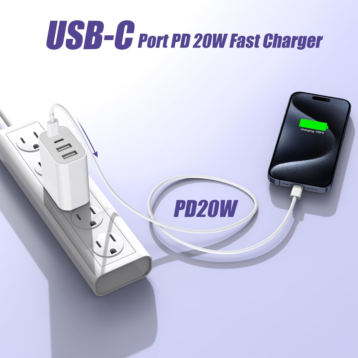 Thumbnail 4 de USB Fast Charging Block 40W fast charger