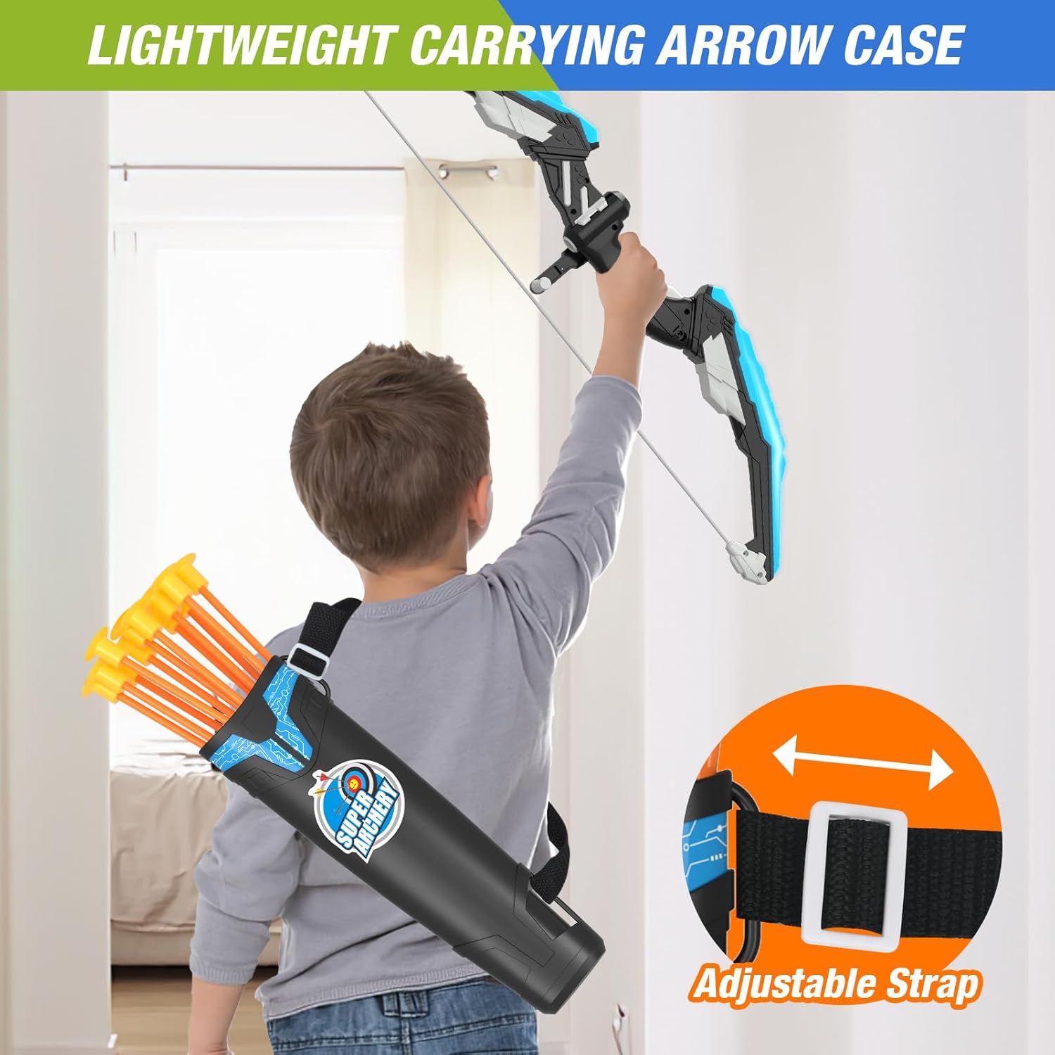 Thumbnail 6 de HYES 2 Pack Bow and Arrow Set for Kids