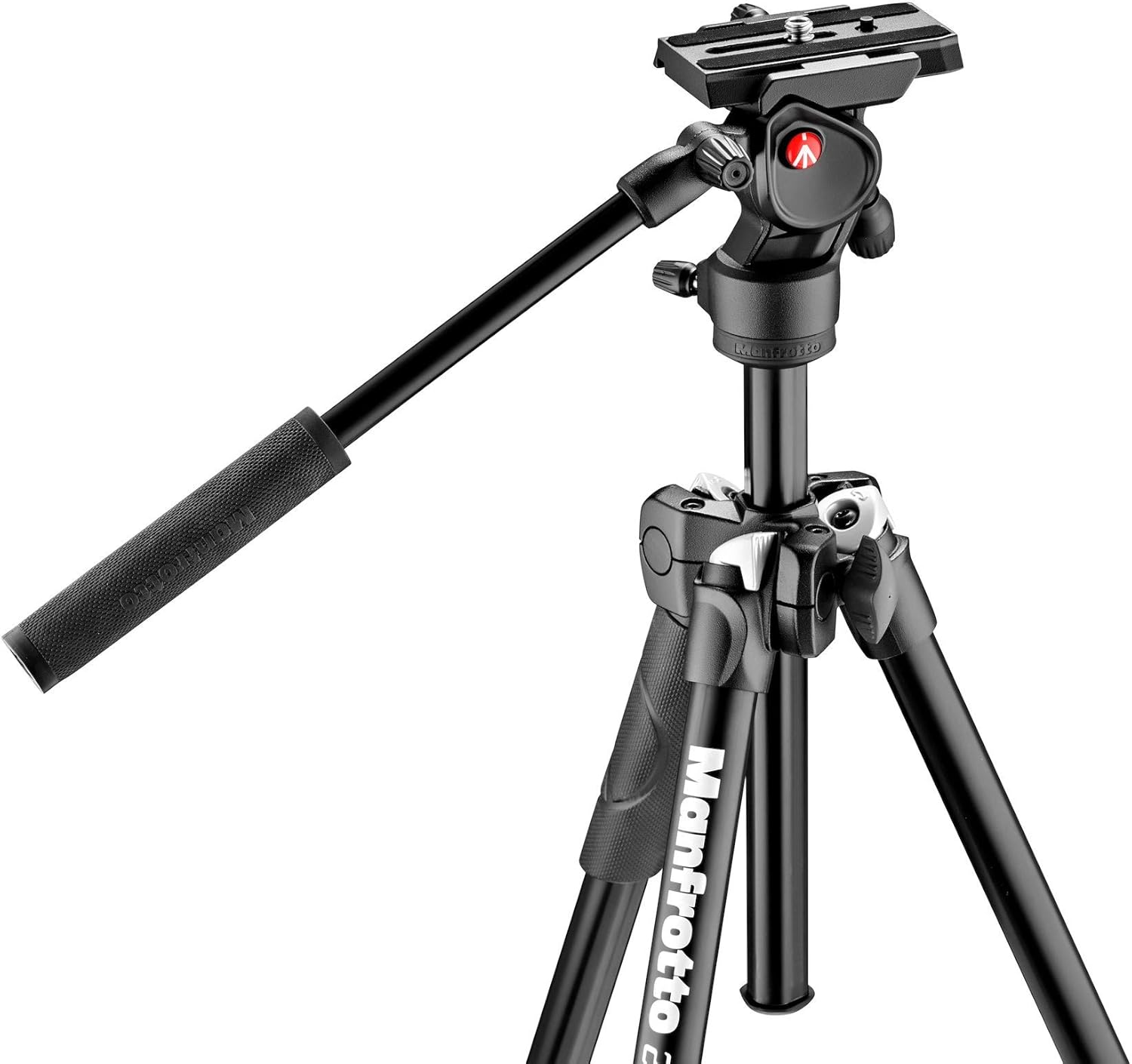 Thumbnail 2 de Manfrotto MK290LTA3-V Kit: Leichtes Stativ mit Video-Fluidkopf in Schwarz