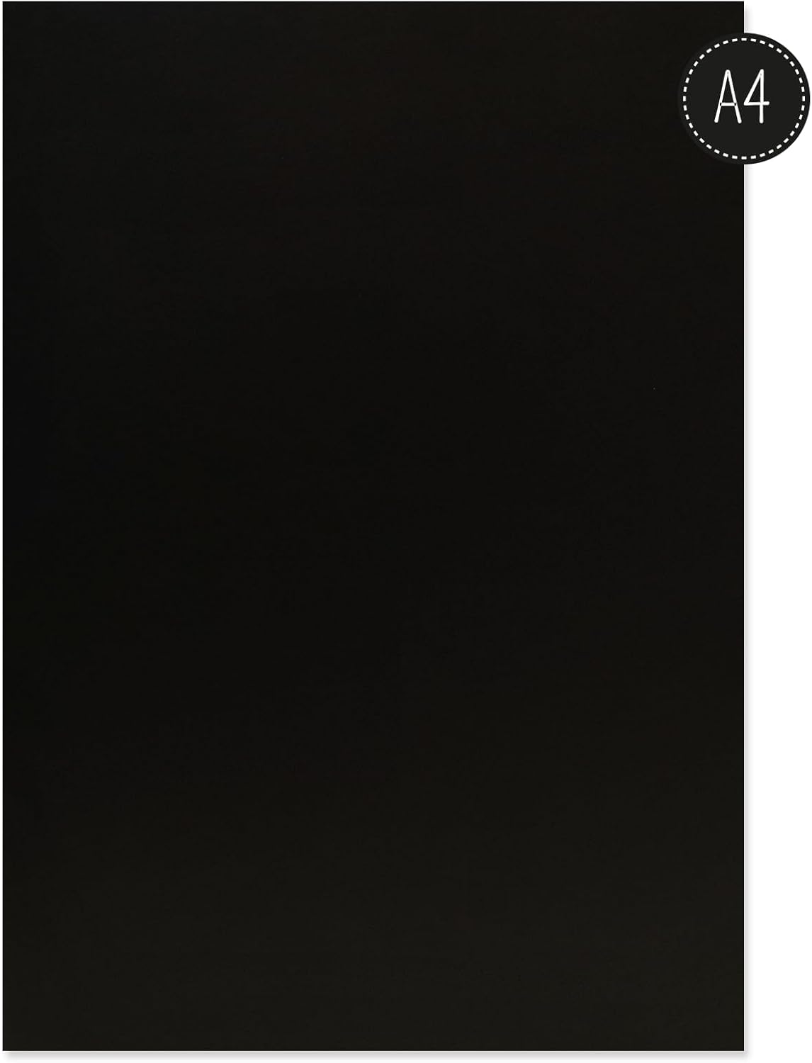 Thumbnail 1 de Florence Papier Aquarelle Texture Lisse A4 - Noir, 100 feuilles, 300 g/m²
