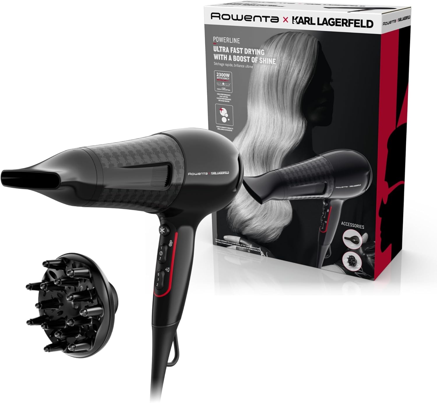 Detalle de Rowenta CV591L Powerline 2100 W Haartrockner
