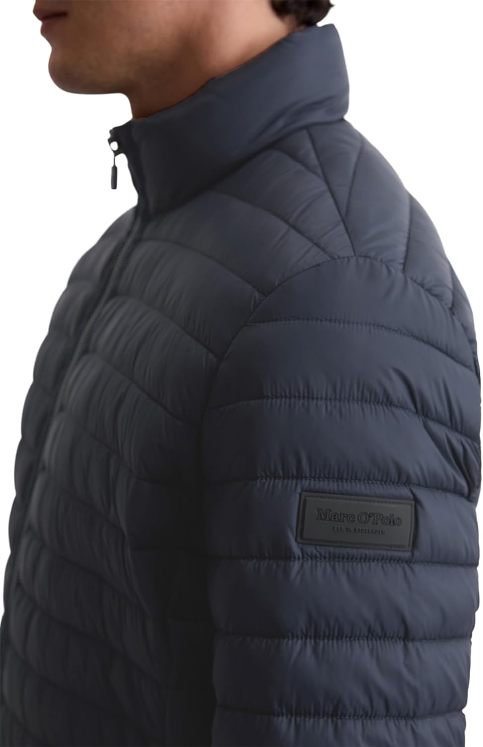 Detalle de Marc O'Polo 421114270098 Jacket Homme – veste homme en polyamide recyclé