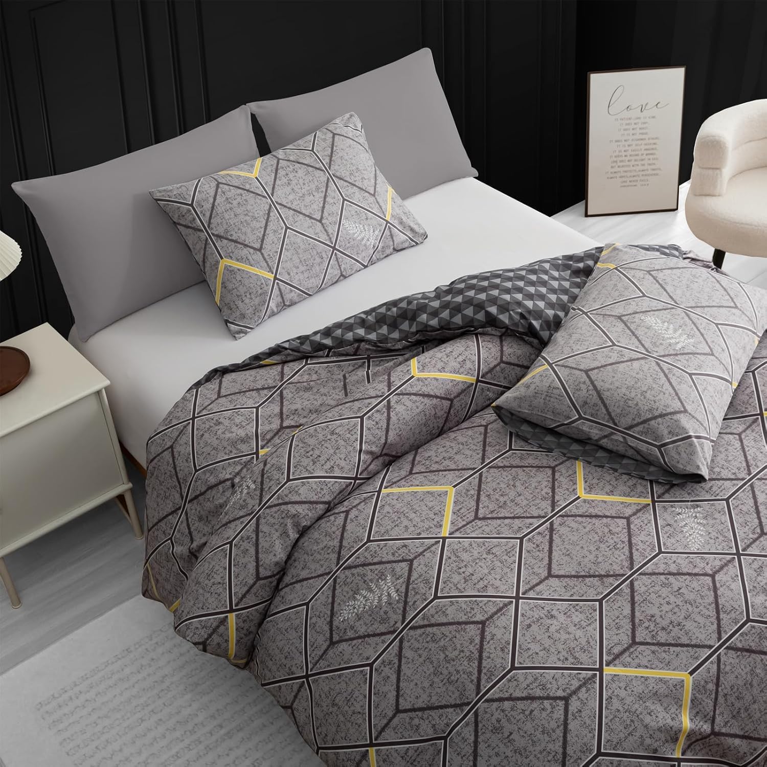 Detalle 2 de Lazzaro King Size Duvet Cover Set