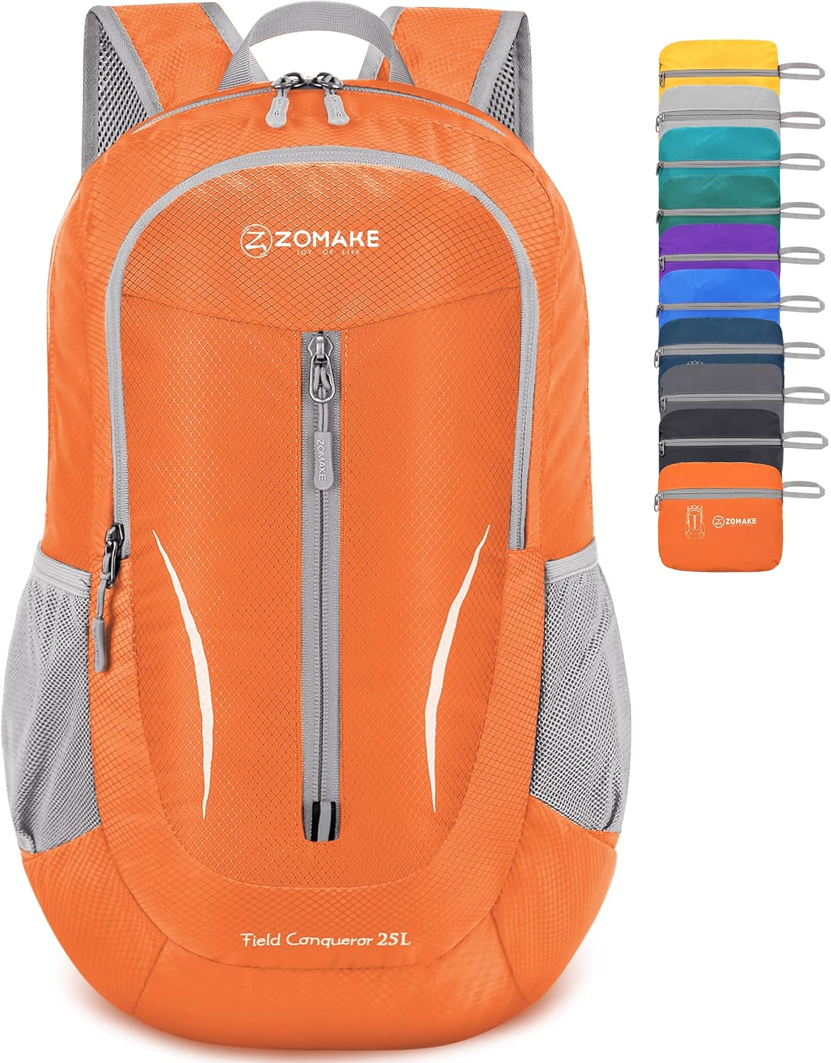 Detalle de ZOMAKE sac à dos pliable 25L ultra léger