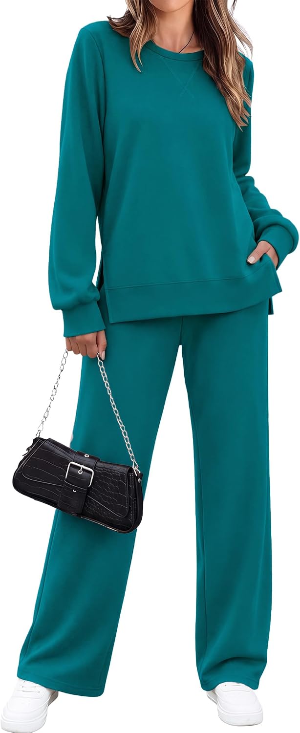 Detalle de Ekouaer Women's Lounge Set, Viscose Blend