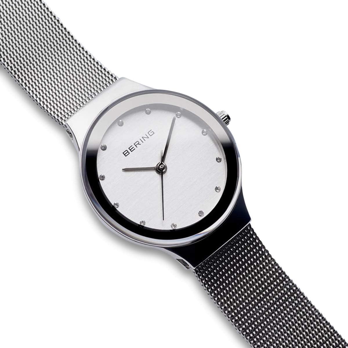 Thumbnail 2 de BERING 12934 Montre à Quartz pour Femme — 34 mm, Acier Inoxydable, Cadran Saphir, Bracelet Milanais