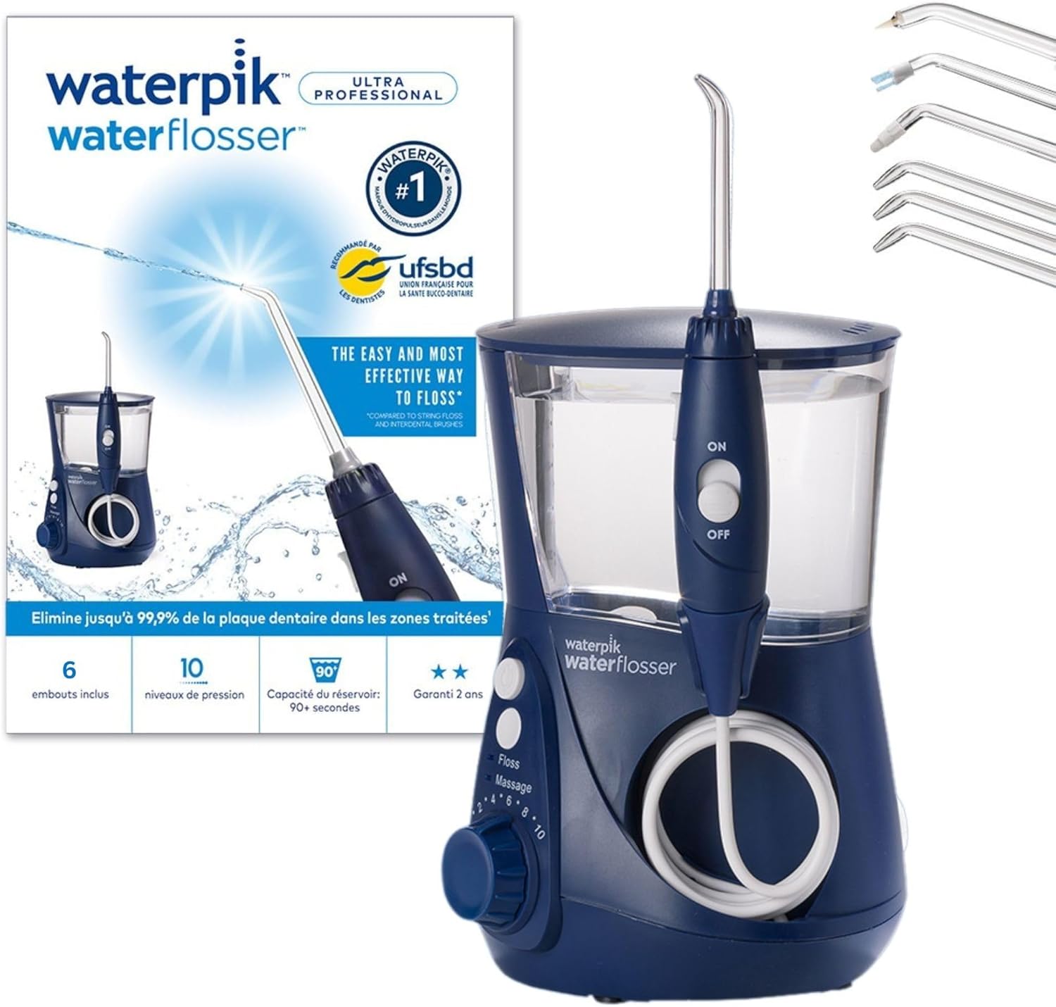 Detalle de Waterpik Hydropulseur Ultra 650 ml 🦷