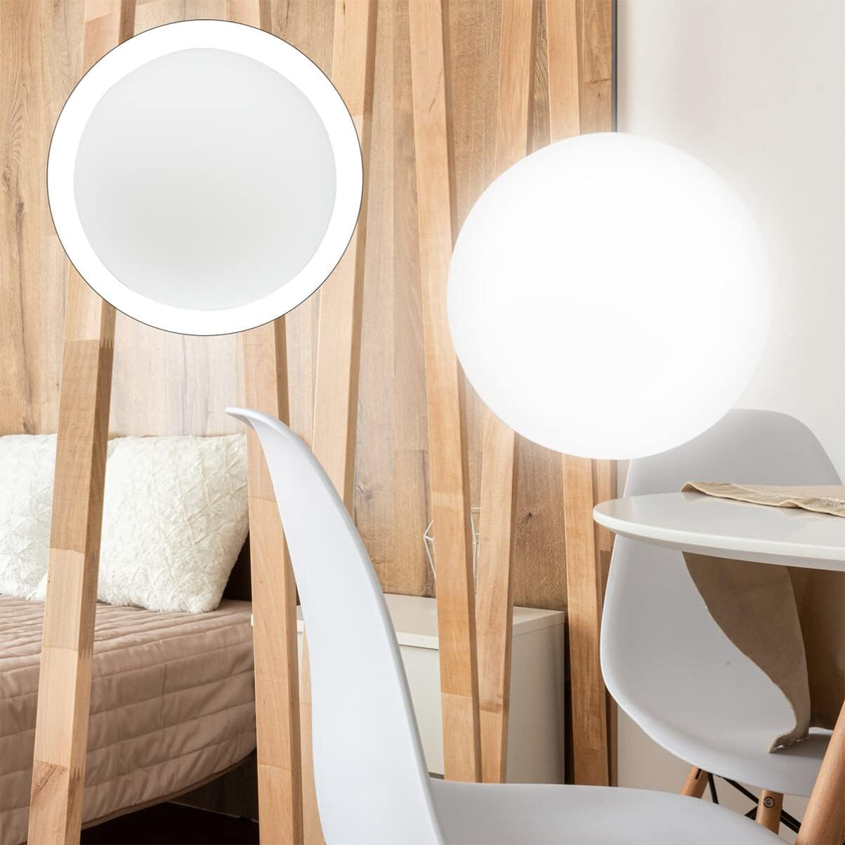 Thumbnail 4 de Artibetter Frosted Glass Globe 5‑6cm Lampshade
