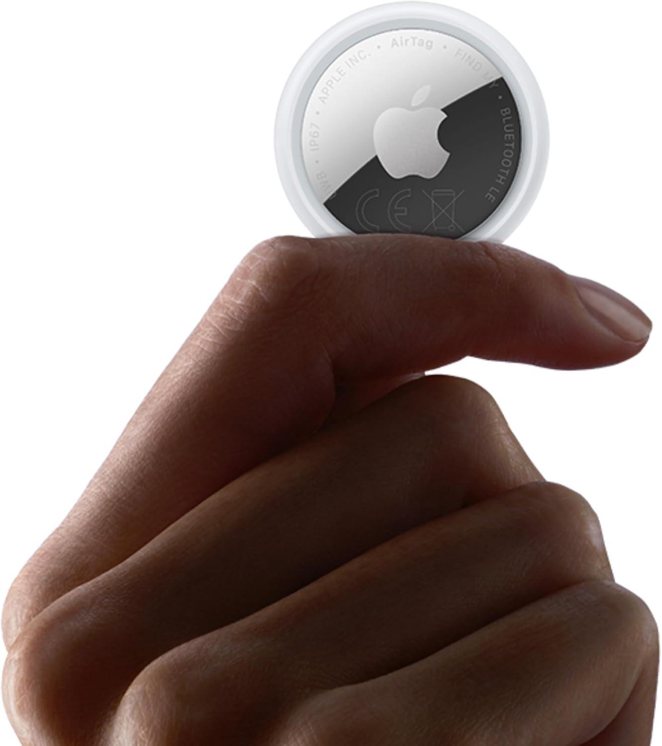 Detalle de Apple AirTag 2ᵉ génération – Lot de 4: traqueurs intelligents pour clés, portefeuille et plus