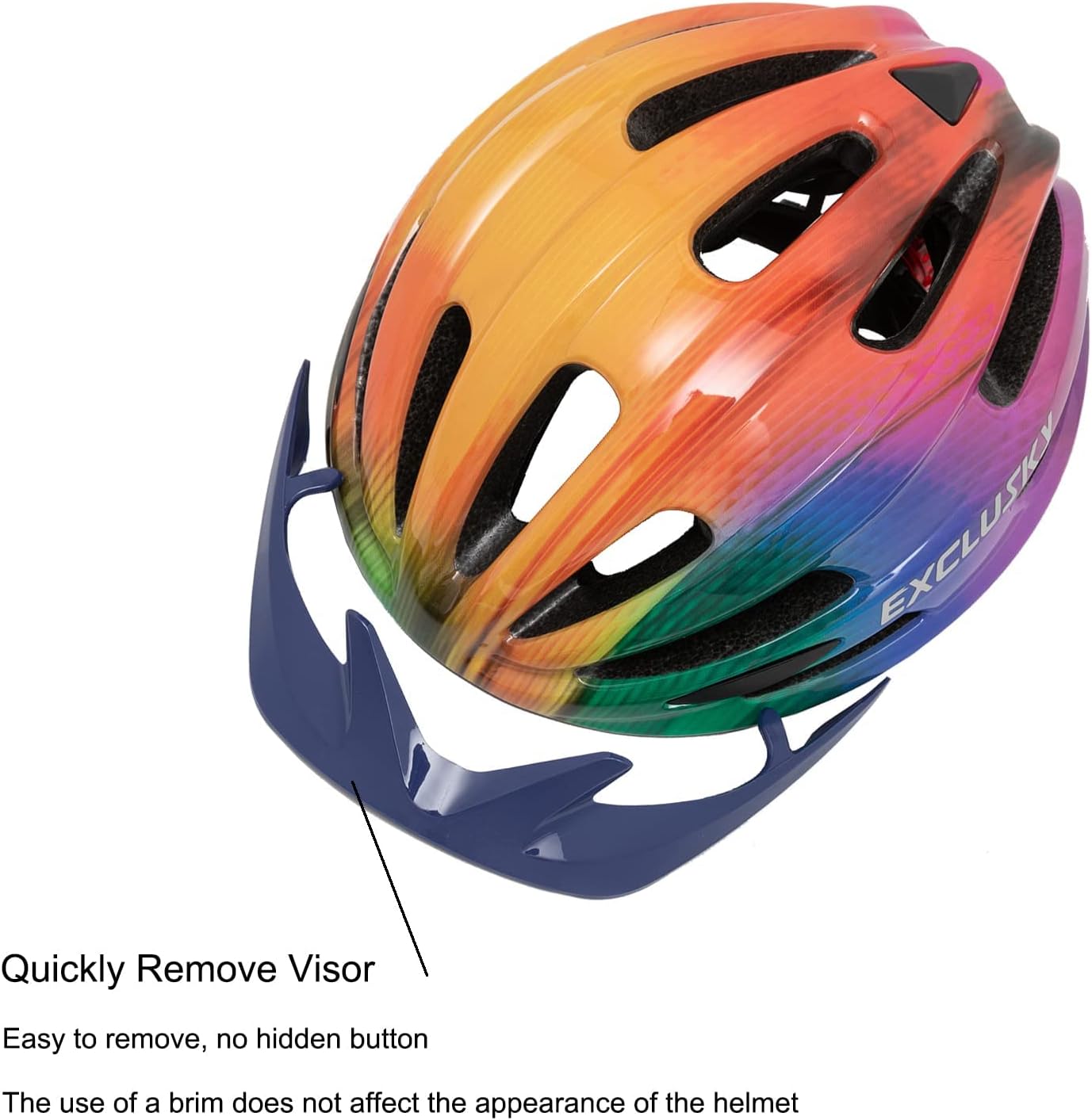 Detalle 1 de Kids bike helmet with LED light 50-57cm