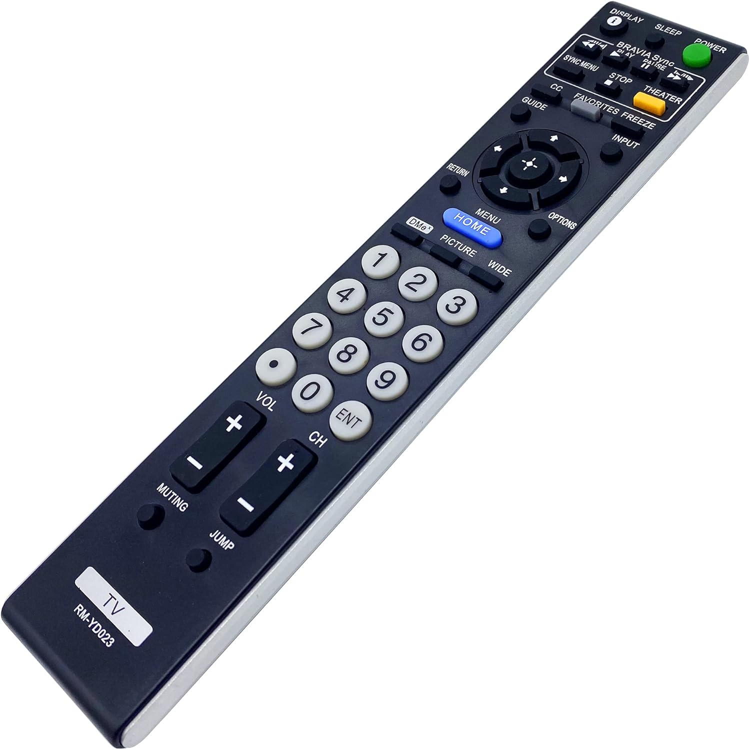 Detalle de INTECHING RM-YD026 TV Remote Control for Sony: Replacement That Fits a Wide Range of Models