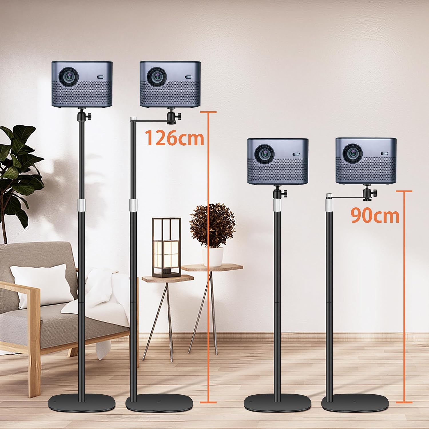 Detalle 2 de POLESTO Projector Mount adjustable 35"–50"