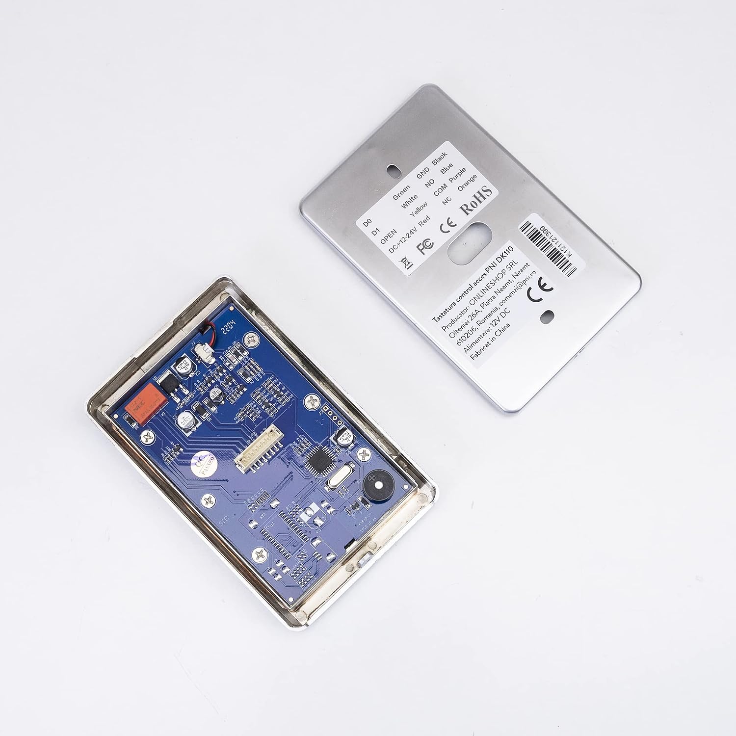 Detalle 2 de Tastiera per controllo accessi PNI DK110: stand alone, resistente IP54