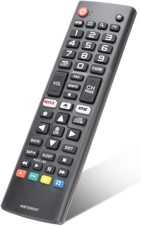 Detalle de Universal LG TV Remote Replacement AKB75095307 – All-in-One LG Smart TV Compatibility