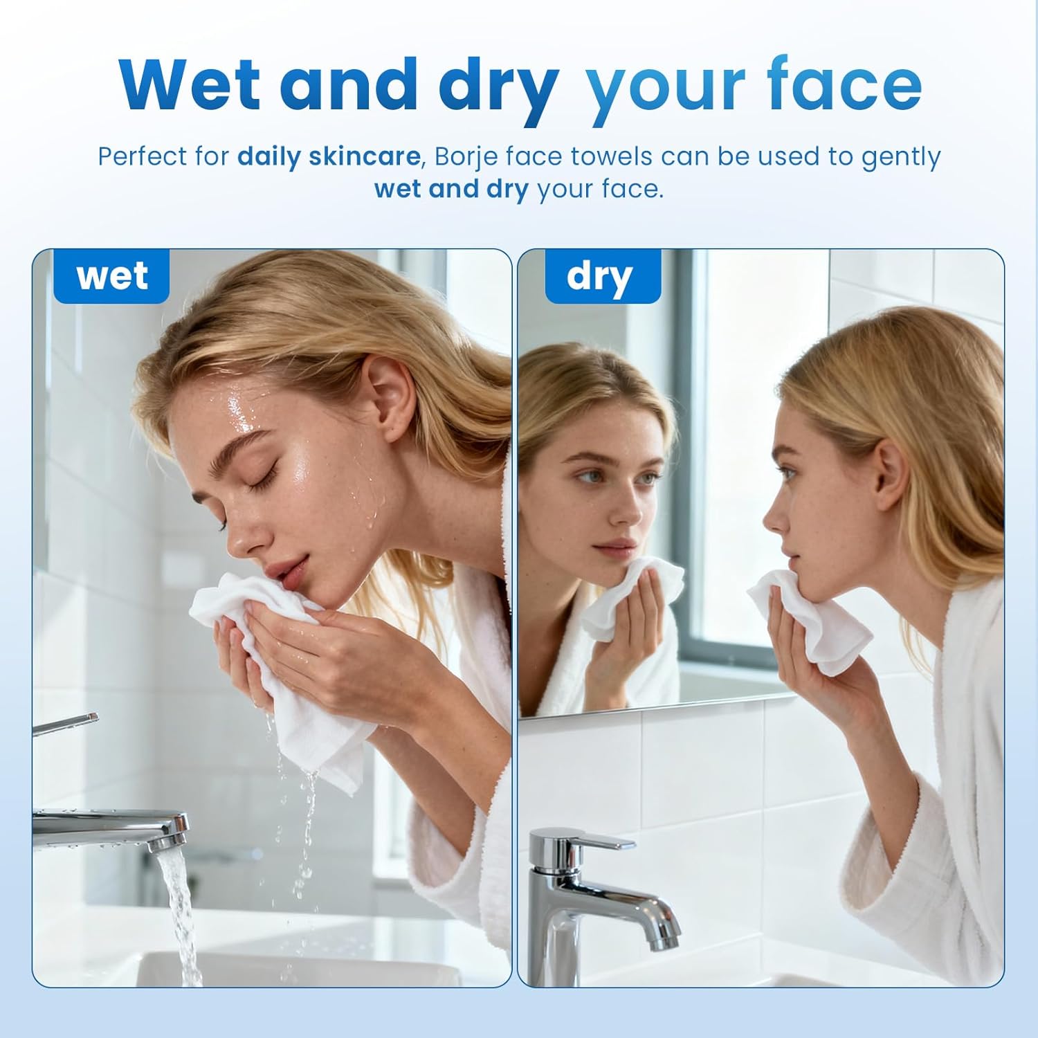 Thumbnail 6 de Borje Face Towels XL, 10 x 12 in