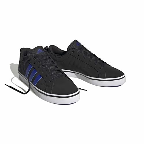 Detalle de adidas Hombre Vs Pace 2.0 Shoes – Core Black / Lucid Blue / Cloud White, talla 44 2/3 EU