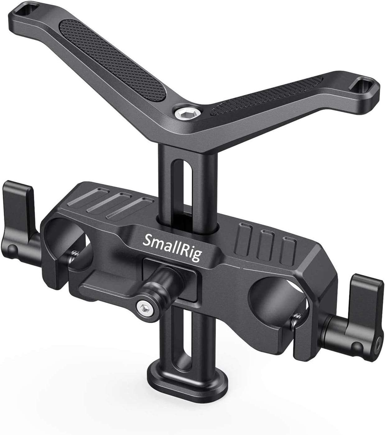 Detalle de SmallRig BSL2681 support d’objectif 15 mm (hauteur réglable jusqu’à 53,5 mm) pour reflex