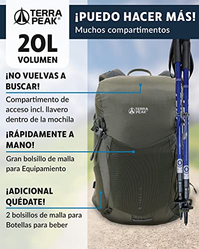 Thumbnail 2 de Terra Peak® Sac à dos 30 L respirant ⚙
