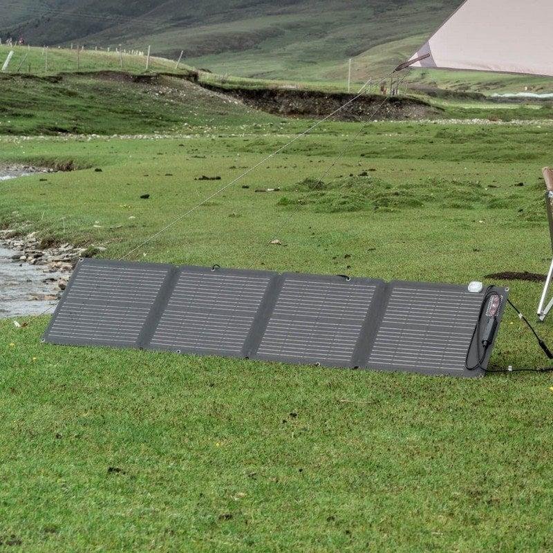 Detalle de EcoFlow 110W Panel solar portátil plegable ☀