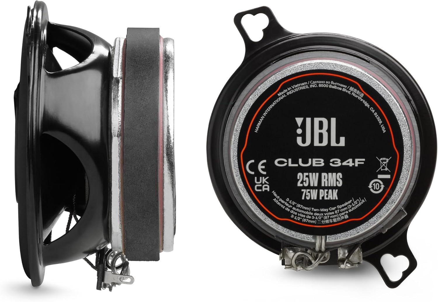 Thumbnail 3 de JBL Club Gen3 34F 3,5'' (8,7 cm) set de haut-parleurs coaxiaux pour voiture