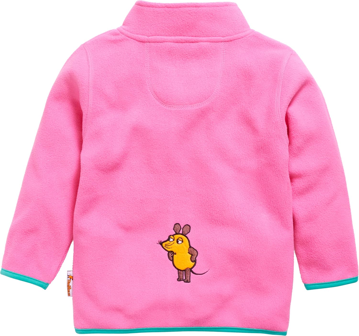 Detalle de Playshoes Unisex Kinder Fleece-Jacke Outdoor-Oberteil (1er Pack) – mit DIE MAUS