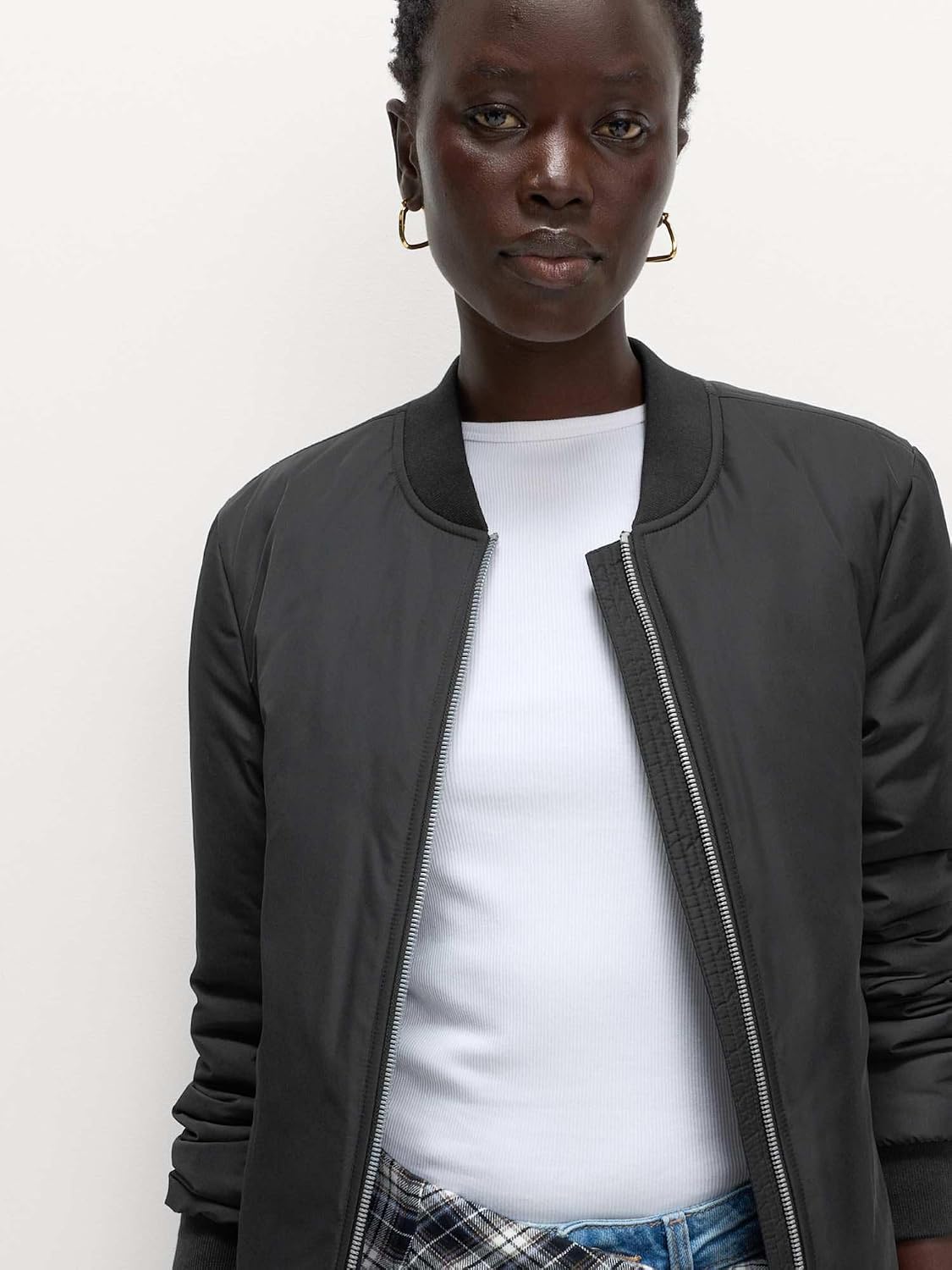 Detalle 2 de Marks & Spencer Stormwear™ gewatteerde damesjas, waterafstotend, standaard pasvorm