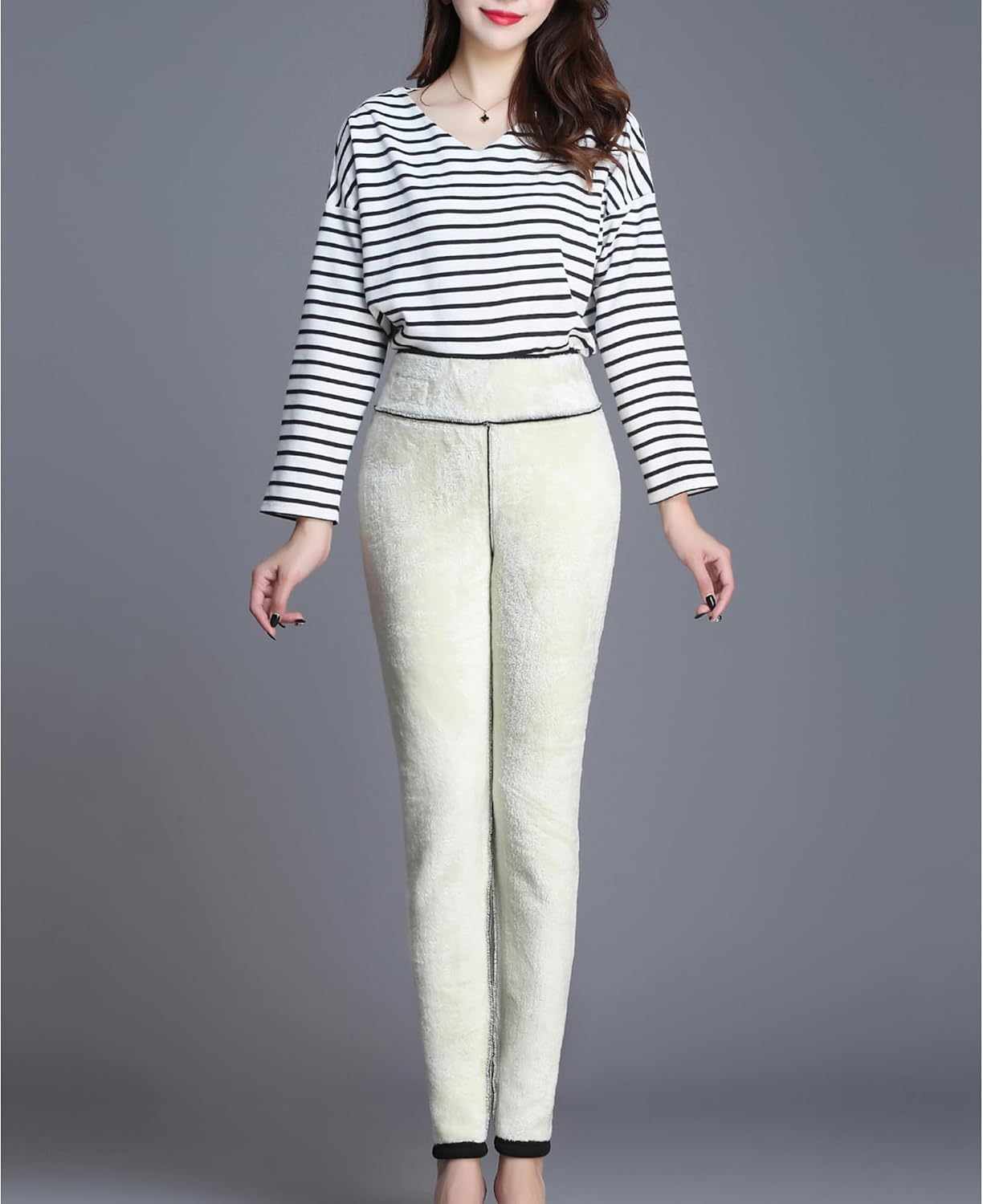 Thumbnail 4 de Hixiaohe Sherpa Fleece Lined Leggings