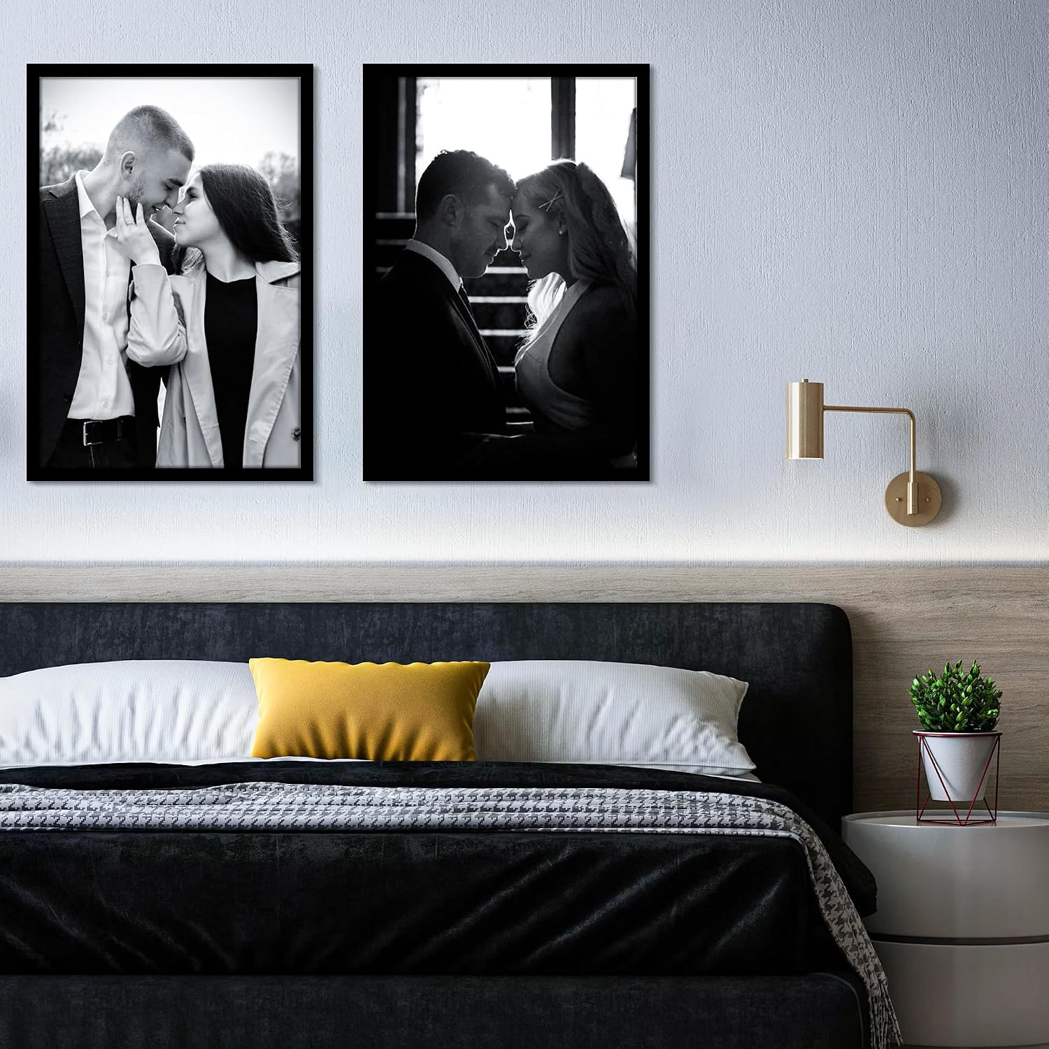 Detalle 2 de Tinkeps 3er Pack Bilderrahmen 20x30 cm Schwarz