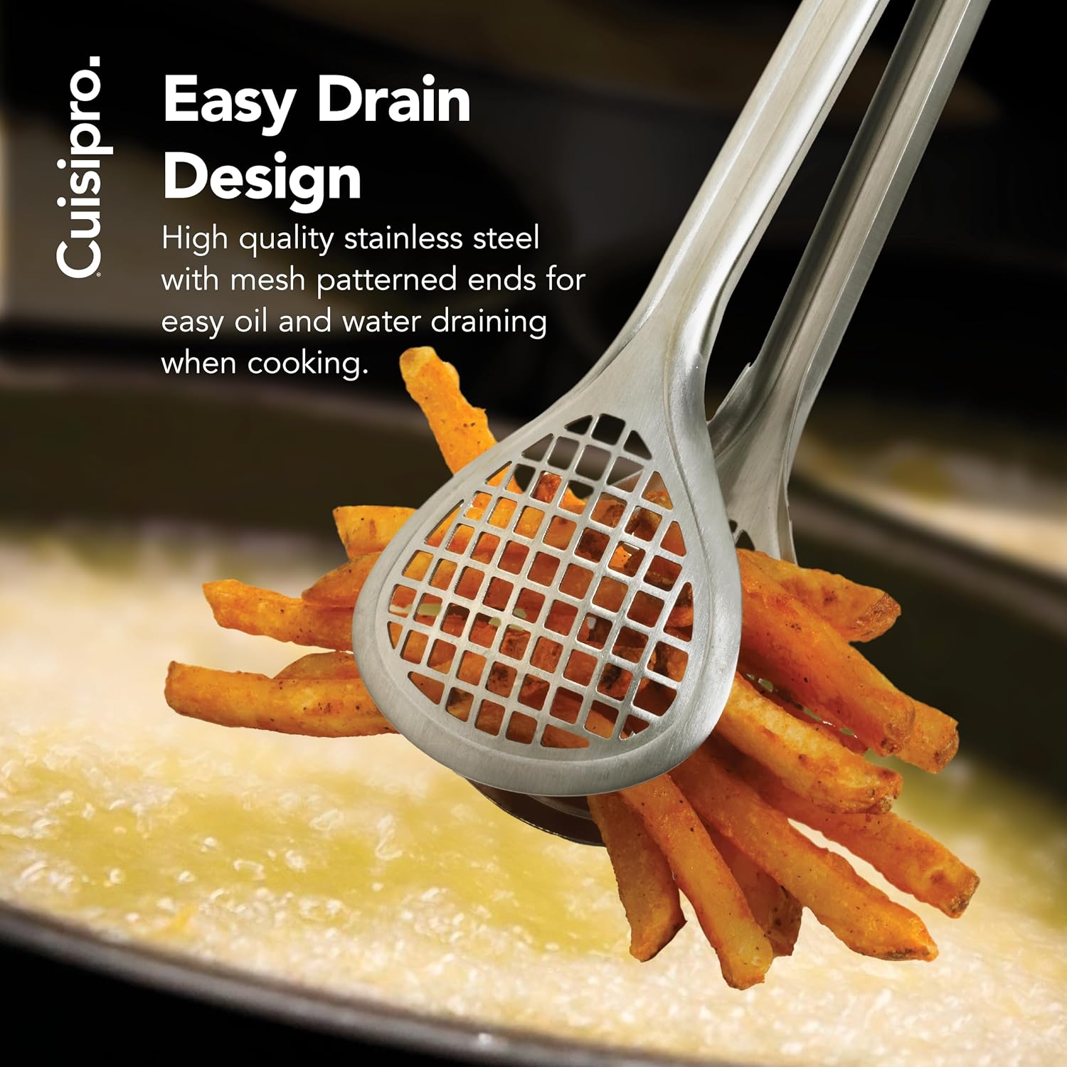 Thumbnail 4 de Cuisipro Grill/Fry Tongs, 12-Inch