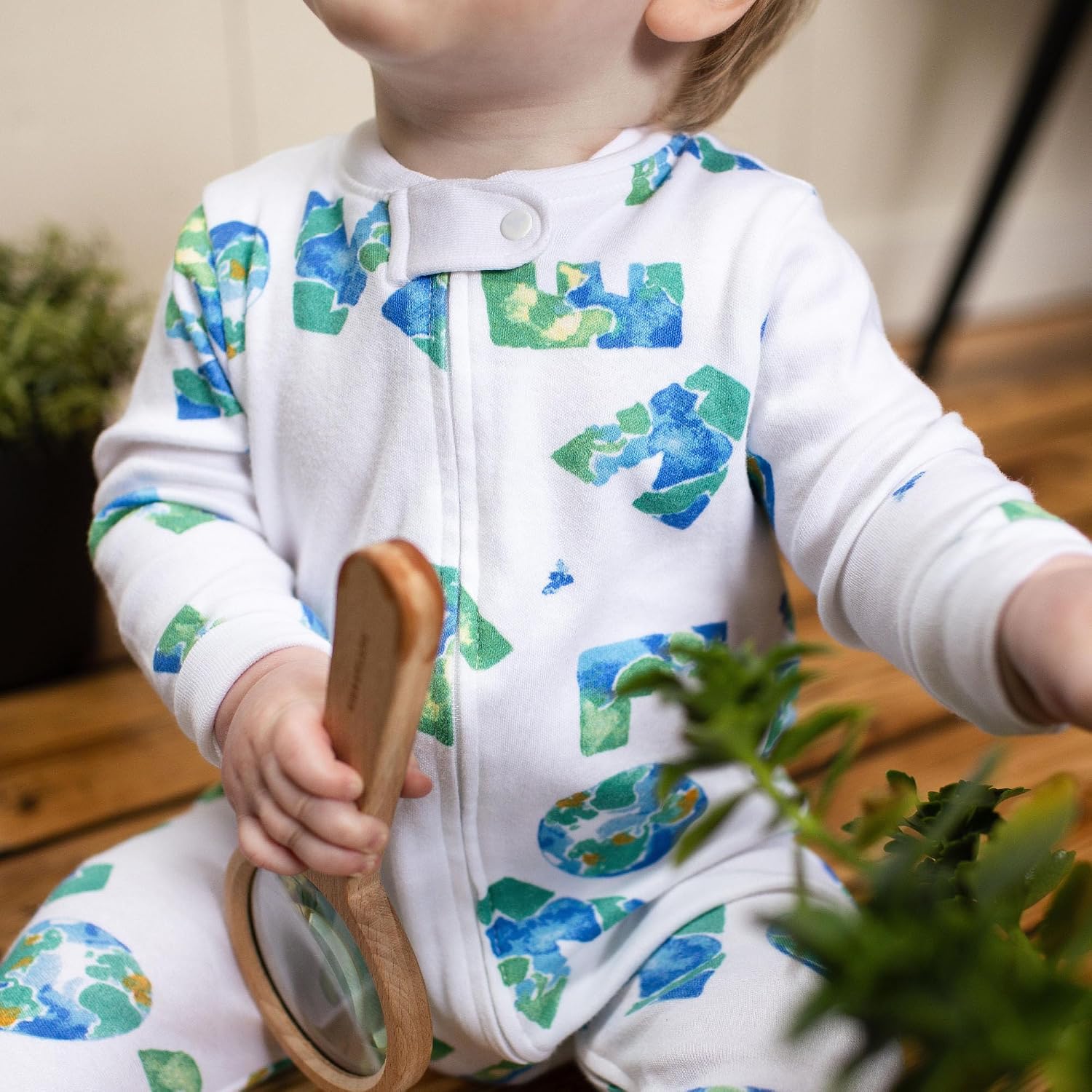 Thumbnail 2 de Burt's Bees Baby Sleeper Pajamas in Organic Cotton