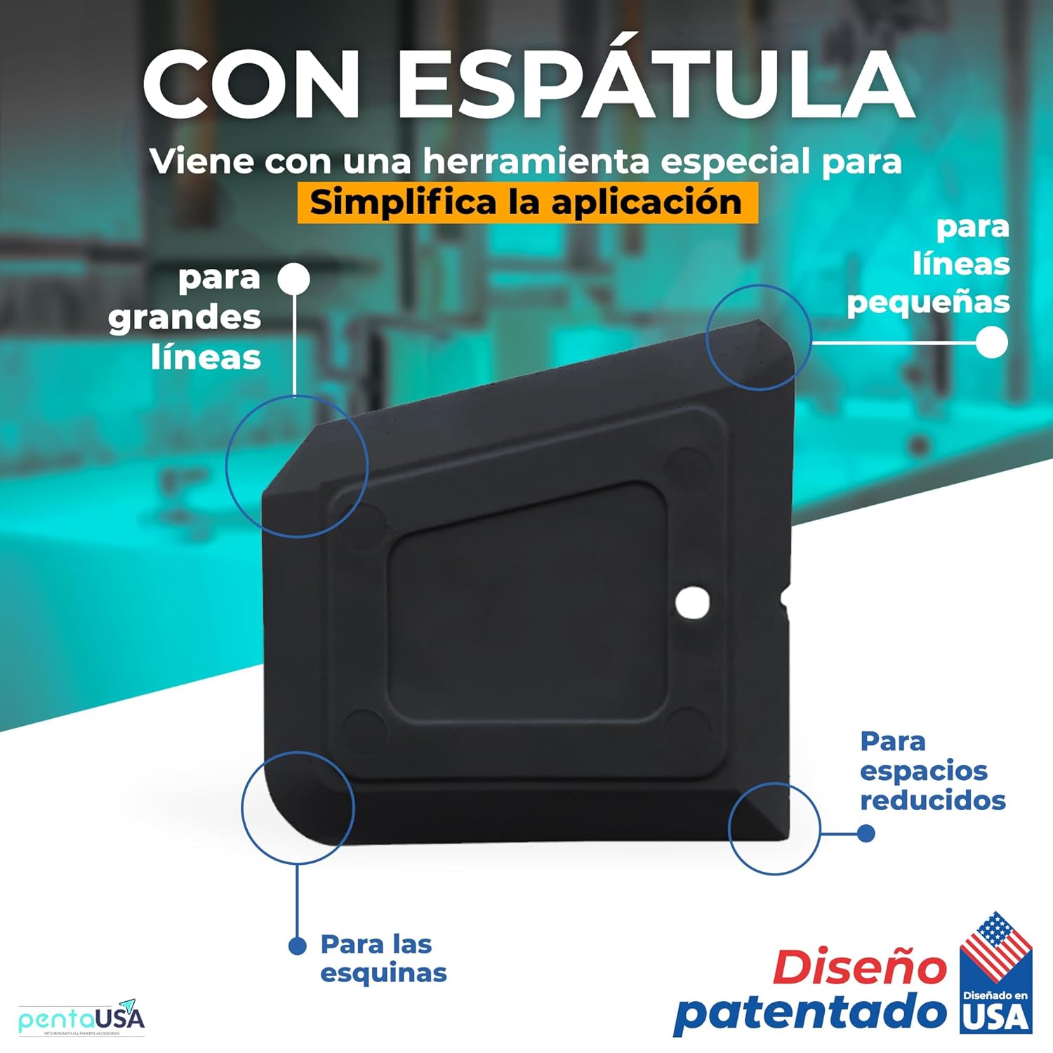 Detalle de PentaUSA Blanqueador de Juntas 250g