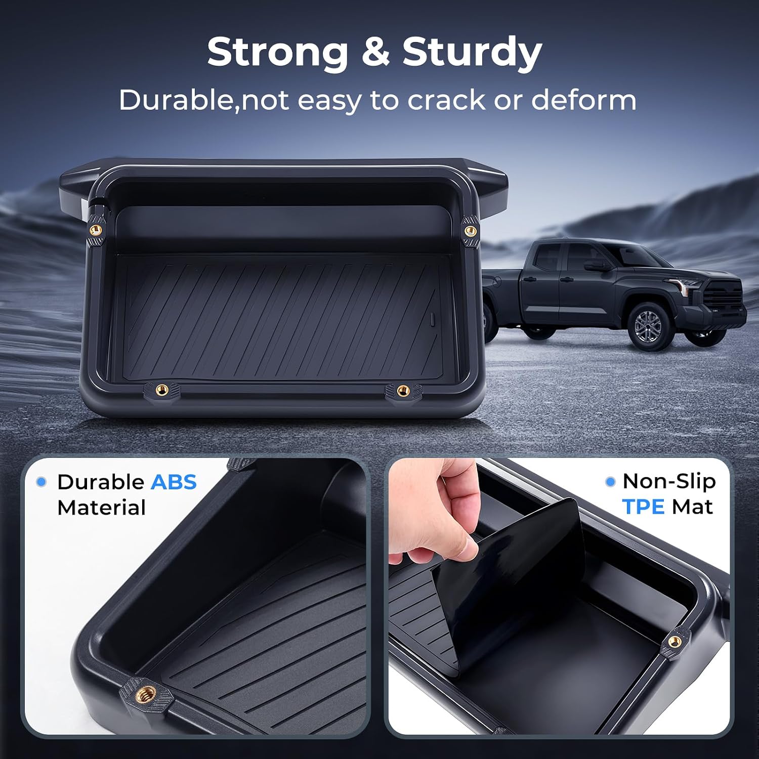 Detalle de KATORN Dashboard Storage Tray for 8-inch Screens