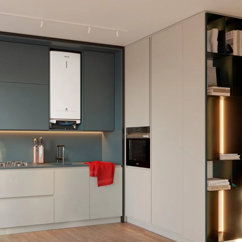 Detalle de Ariston Velis Pro WiFi termo eléctrico inteligente 80 L