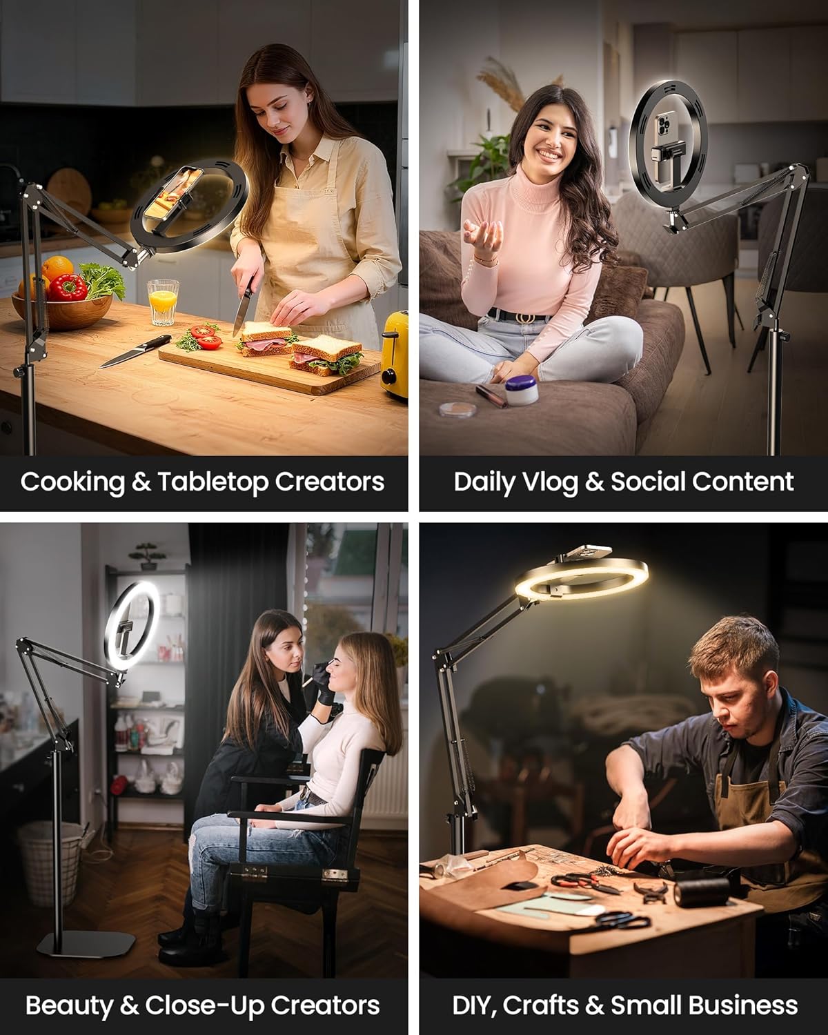 Thumbnail 5 de Evershop 10" Overhead Ring Light 70.8"