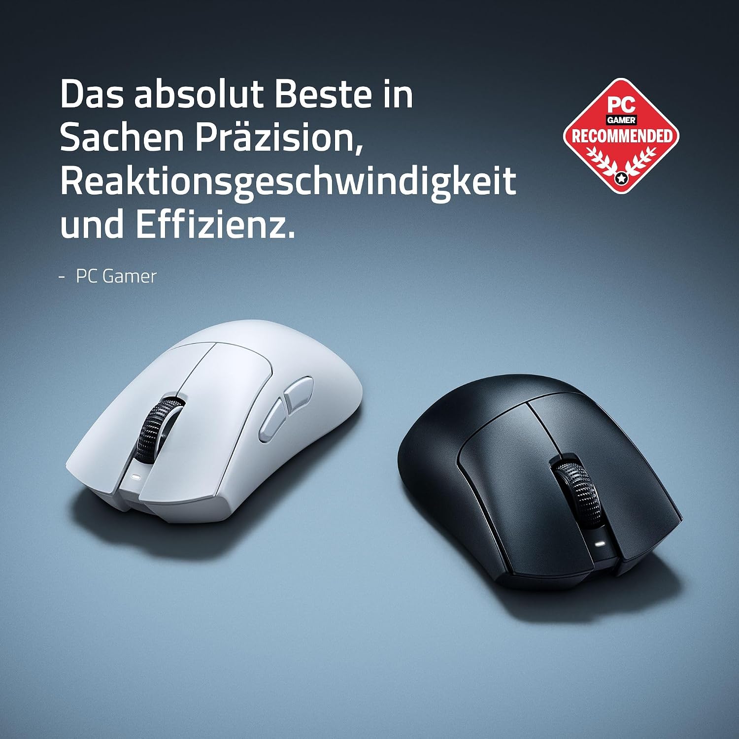 Detalle de Razer DeathAdder V4 Pro: Ultraleichte kabellose Ergonomie für anspruchsvolle Spieler
