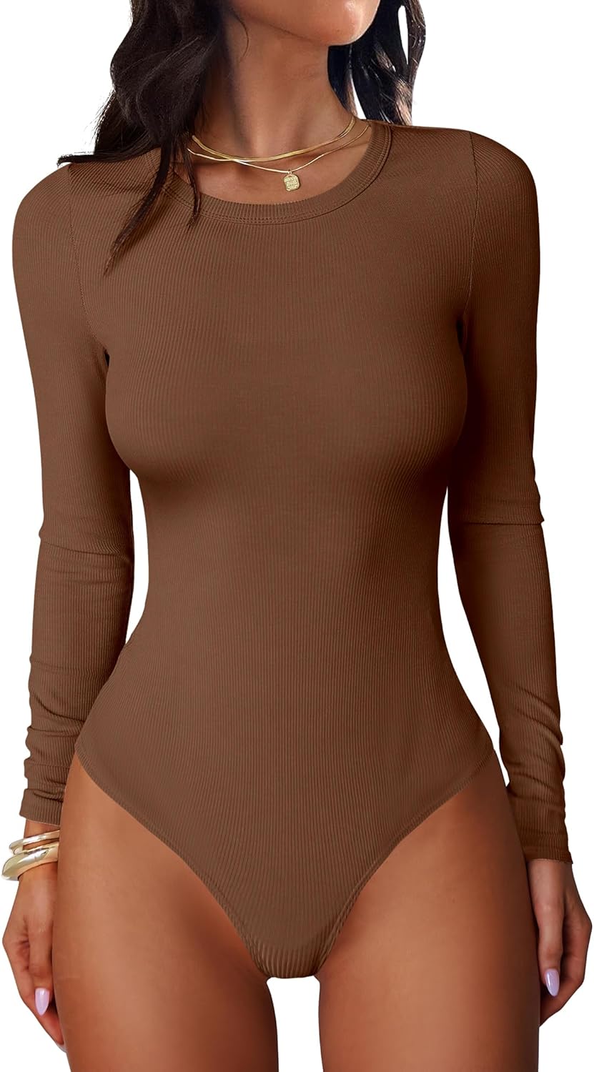 Thumbnail 6 de ANRABESS Women Long Sleeve Bodysuit ⚙