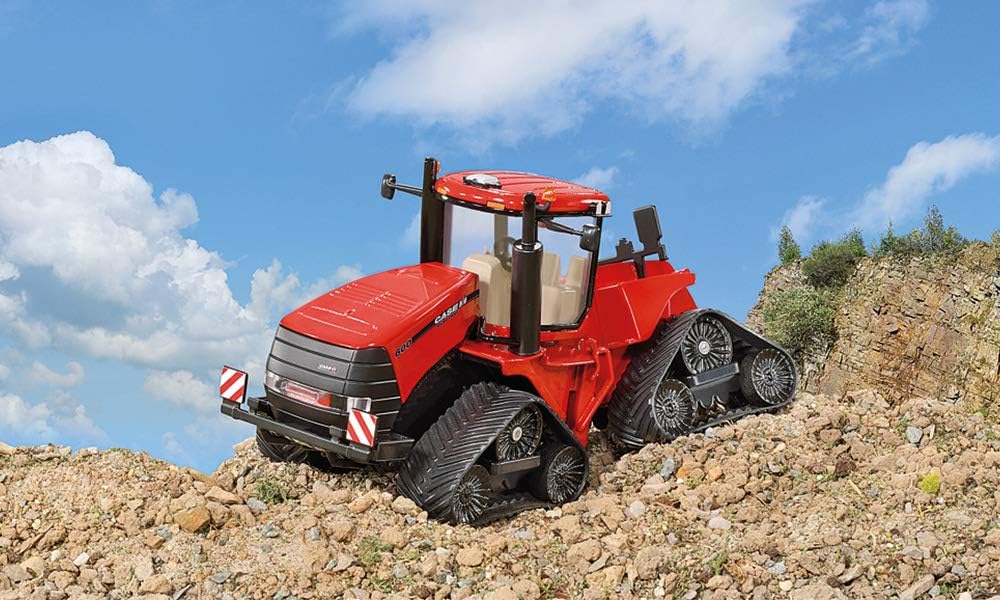 Detalle 2 de SIKU 3275 Case IH Quadtrac 600 – ciągnik gąsienicowy 1:32 z metalu i tworzywa
