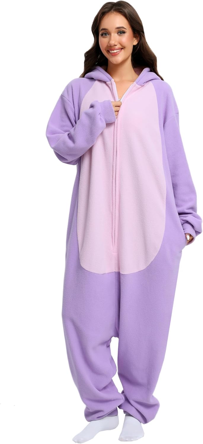 Detalle 2 de NAITOKE Animal Onesie Pajamas for Adults, Halloween Cartoon Design