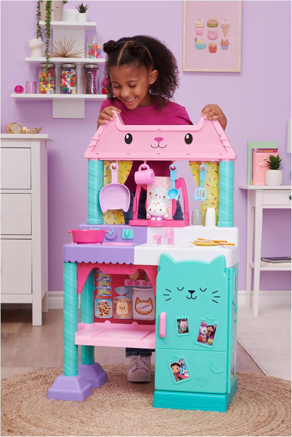 Detalle de DREAMWORKS Gabby Dollhouse cuisine 91 cm