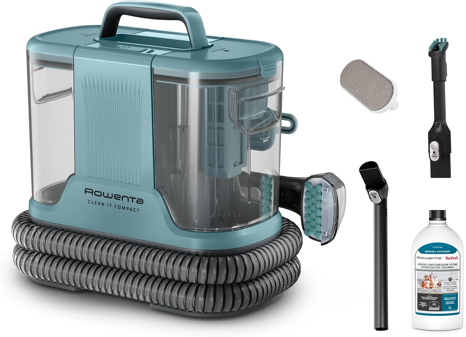 Rowenta Clean It Compact IN3021F0 : la shampouineuse compacte au service du quotidien