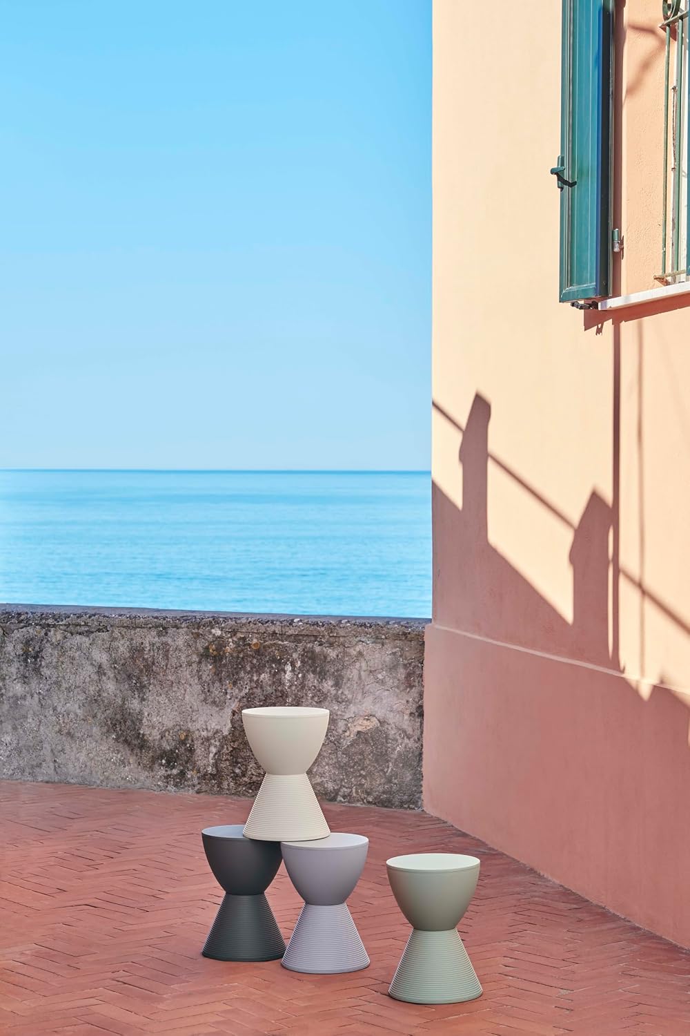 Detalle 2 de Kartell Prince Aha sgabello grigio lavanda 30×30×43 cm
