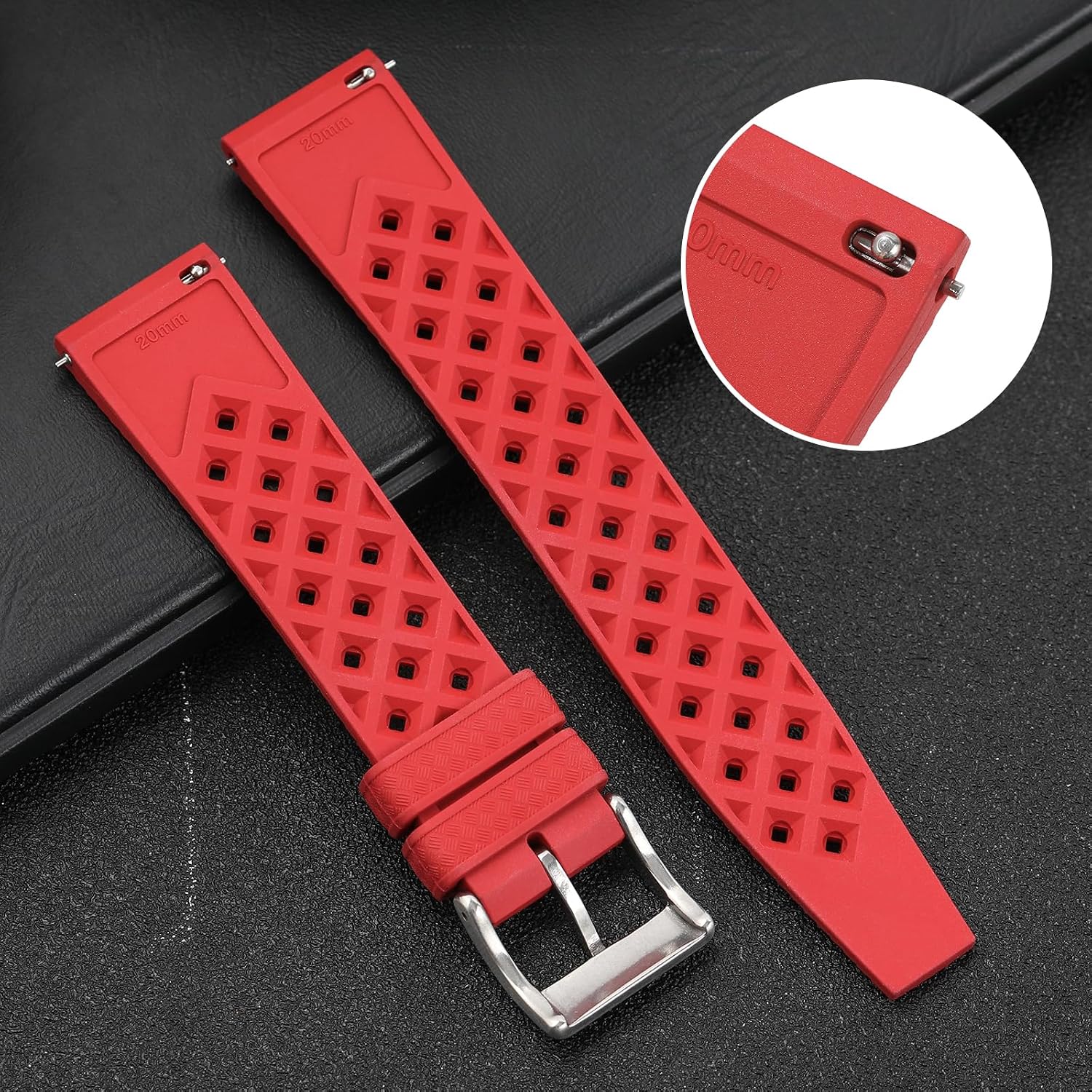 Thumbnail 6 de Fkm Gummi Uhrenarmband 20/22mm