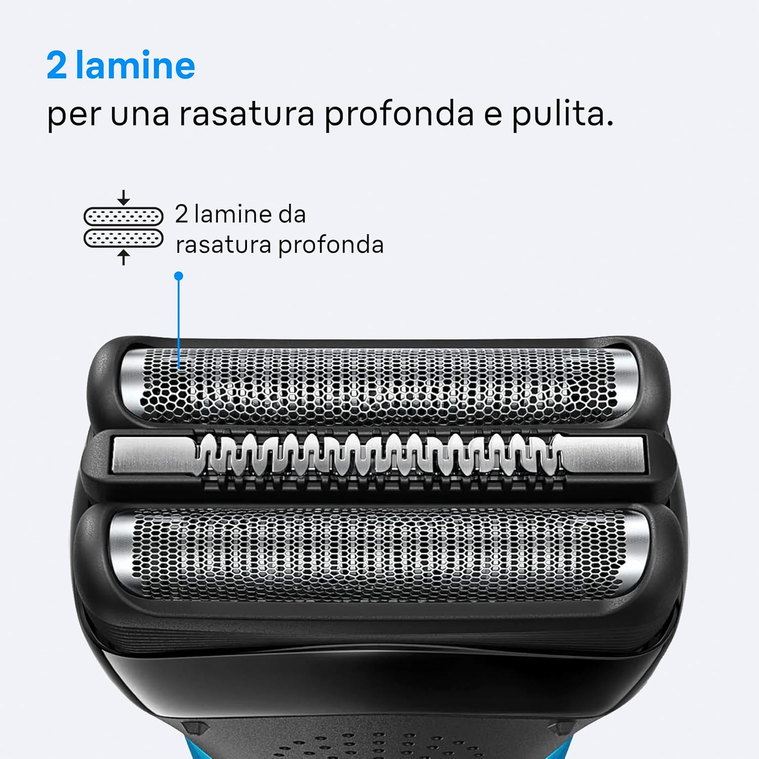 Detalle de Braun Serie 3 310S Rasoio elettrico Wet&Dry