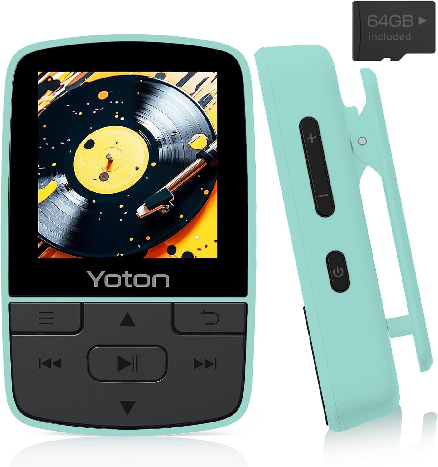 Detalle de YOTON Lettore MP3 64 GB con clip sportiva