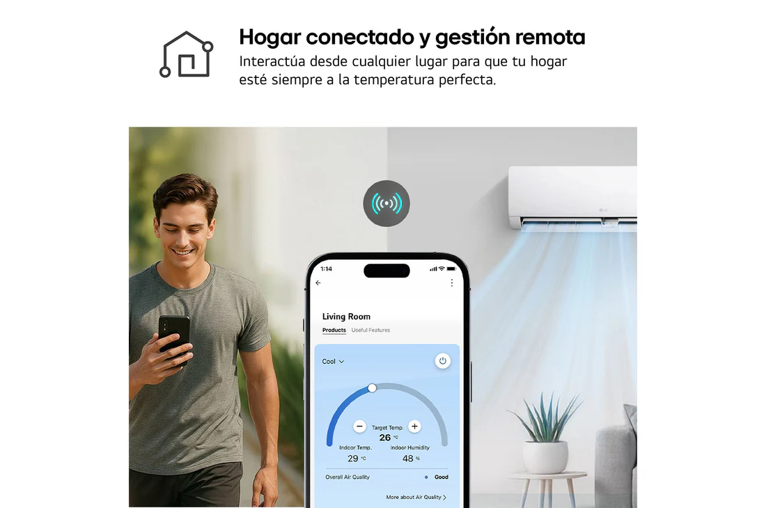 Thumbnail 5 de LG BASE Z 12.000 BTU (Outlet) con bomba de calor LGBASEZ12.OUTLET