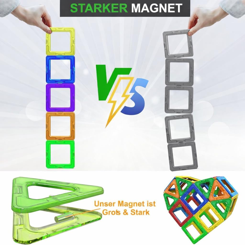 Thumbnail 2 de Magnetische Kachel-Bausteine 94 Teile 🎲