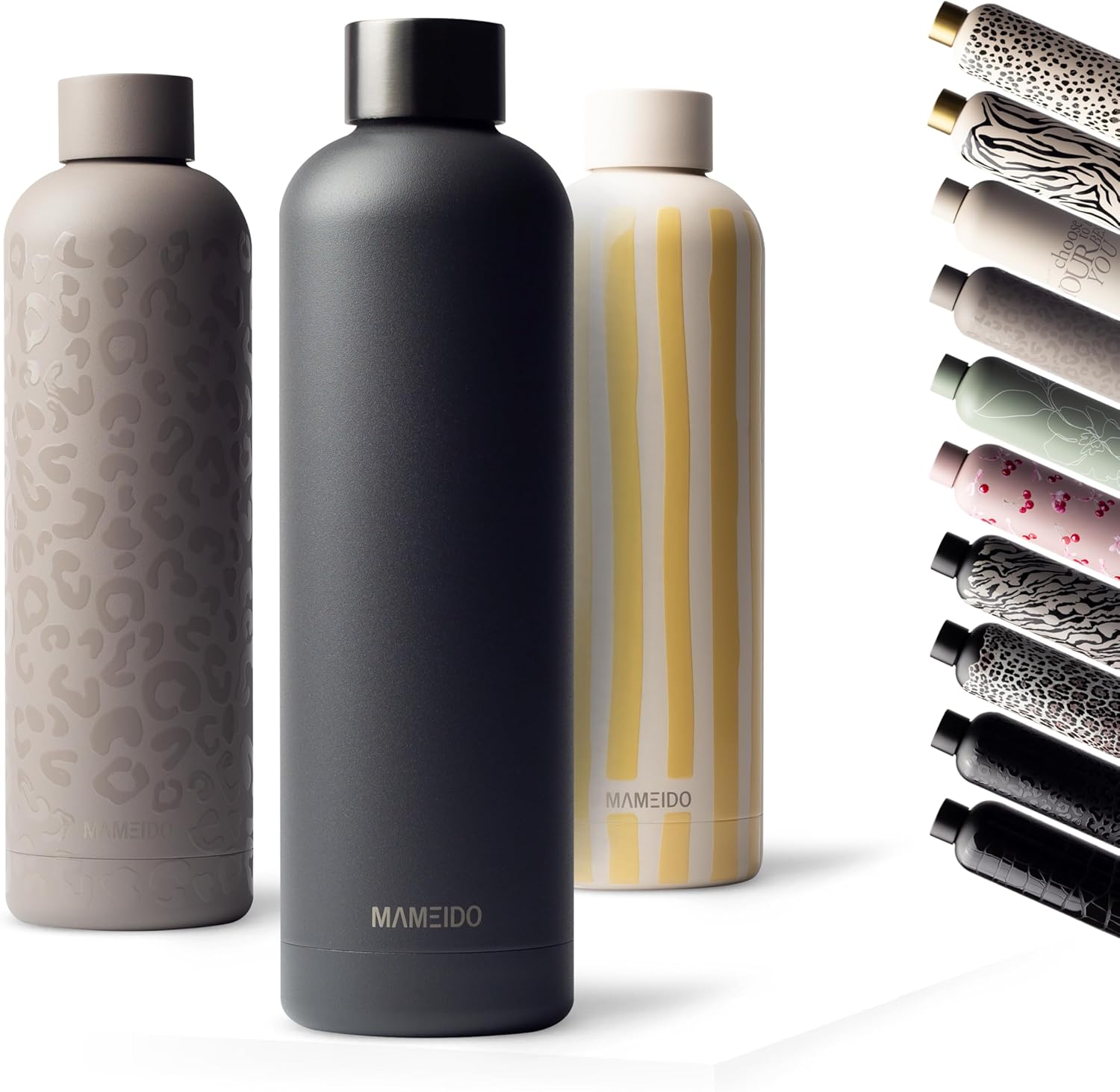 Thumbnail 4 de MAMEIDO Gourde isotherme 750 ml en inox « Femme Fatale » (double paroi, étanche, sans BPA)