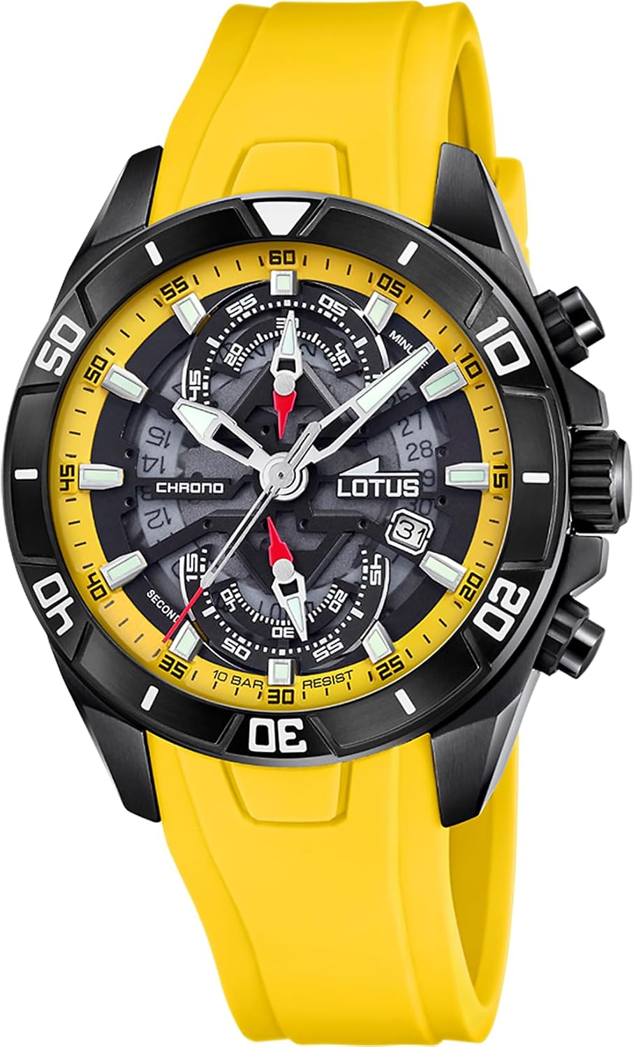 Detalle de LOTUS 18945/1 Montre homme étanche 10 ATM
