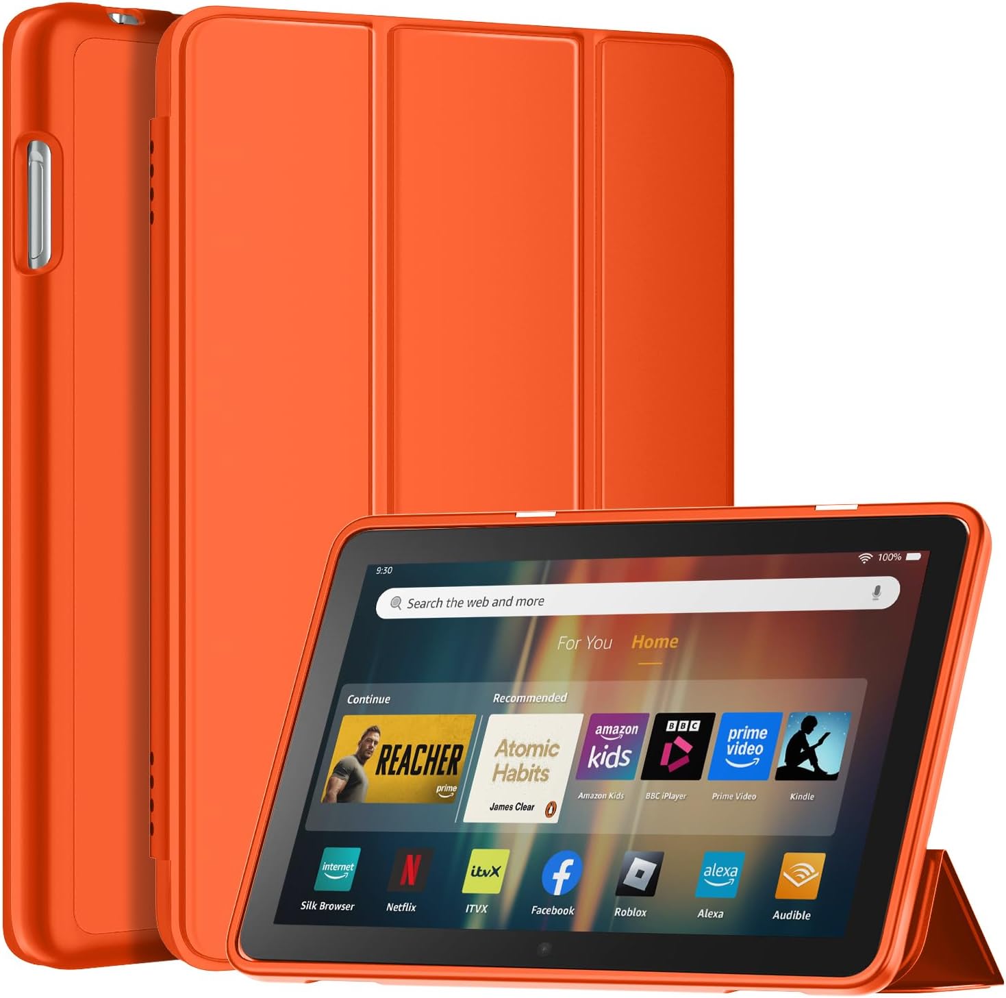 Thumbnail 1 de Sonlaryin Slim Smart Trifold Stand with Soft TPU Back Case (Light Purple) — Auto Wake/Sleep