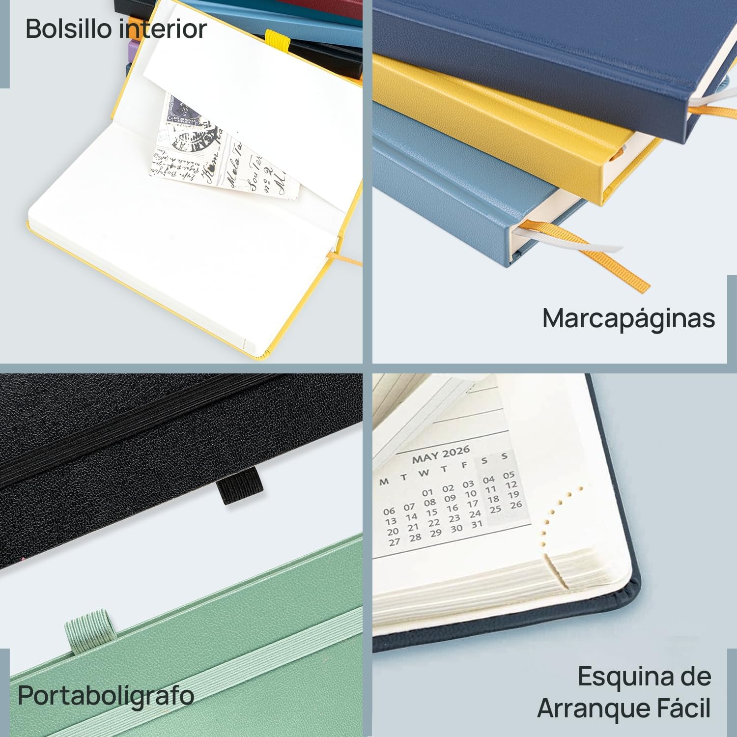 Thumbnail 5 de POPRUN Agenda 2026 Bolsillo 16,5 x 9 cm